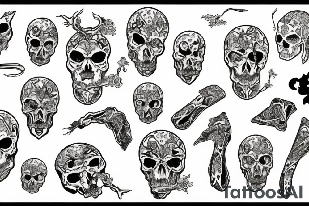 boneman tattoo idea