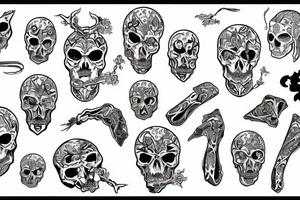 boneman tattoo idea