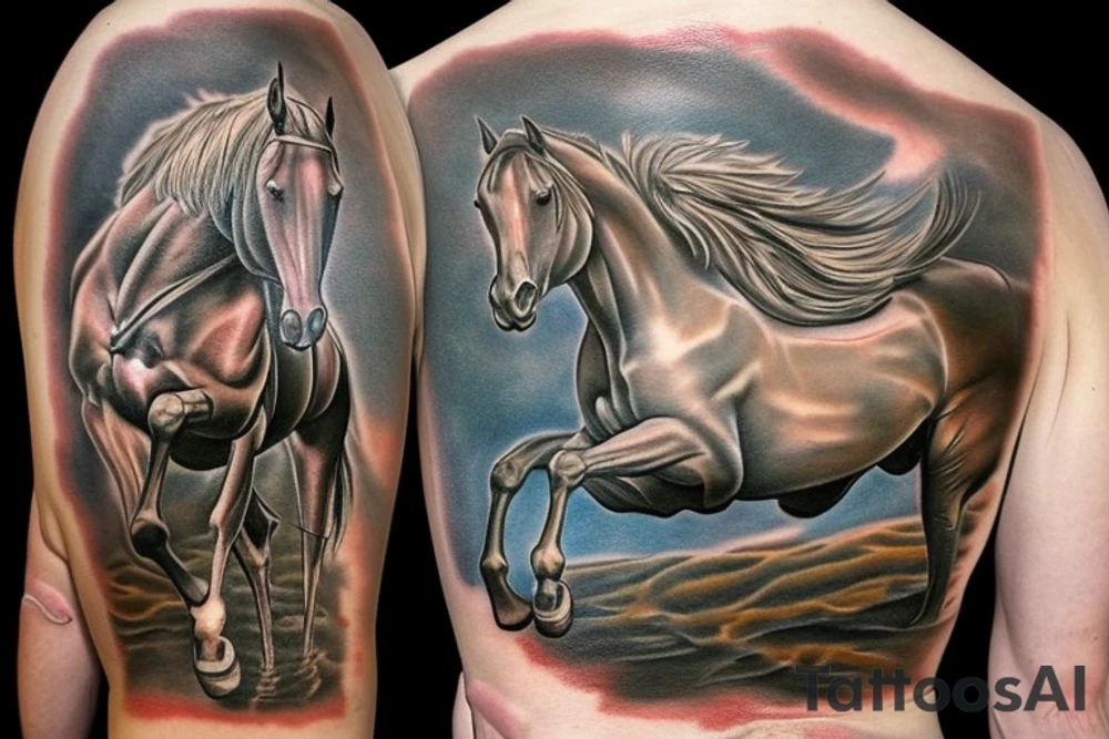 the bronze horseman tattoo idea