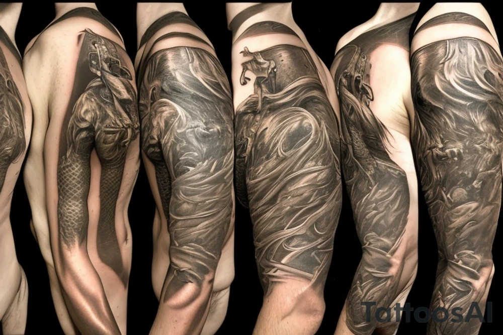the bronze horseman tattoo idea