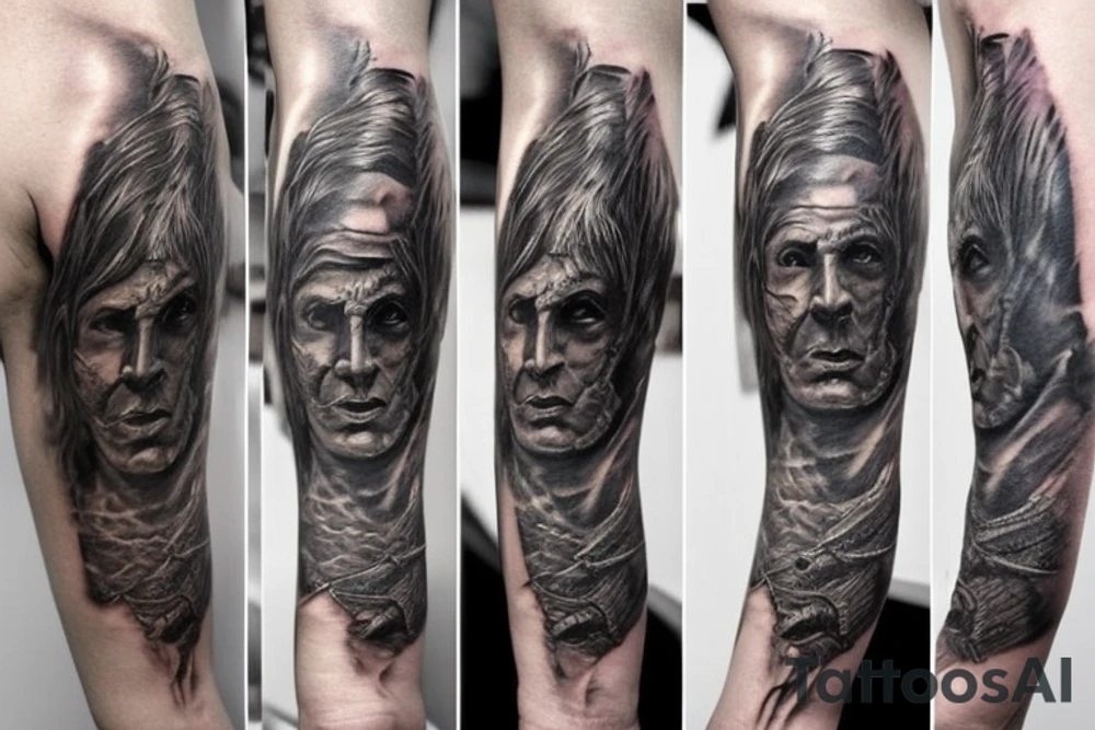 the bronze horseman tattoo idea