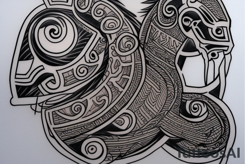 trojan horse tattoo idea