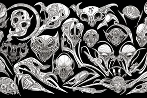 Рукав tattoo idea