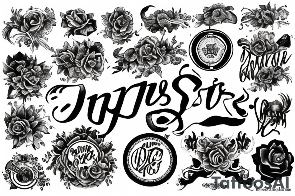 One Four Eight Eight tattoo idea