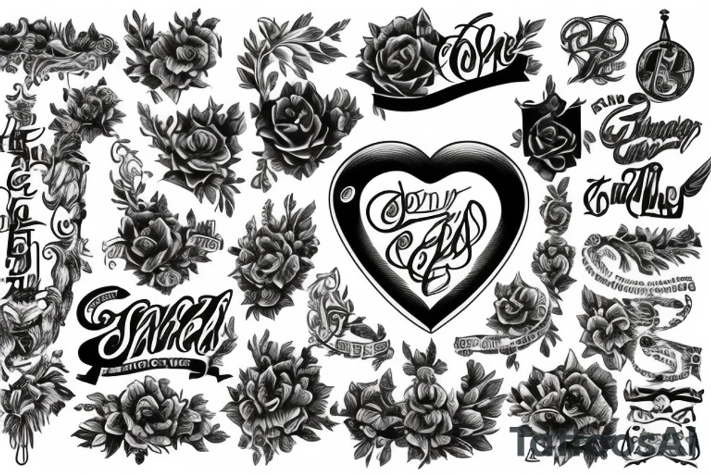 One Four Eight Eight tattoo idea