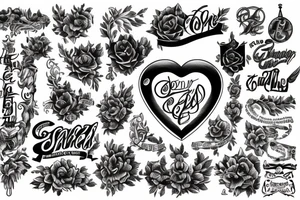 One Four Eight Eight tattoo idea