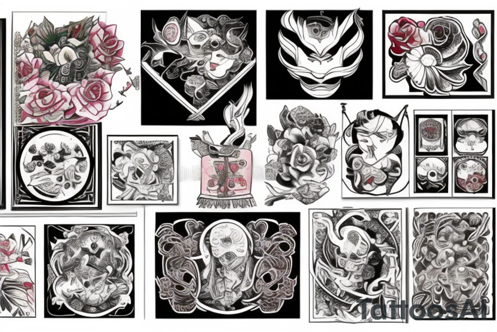 Neo traditional tattoo idea