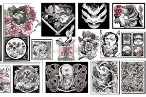 Neo traditional tattoo idea