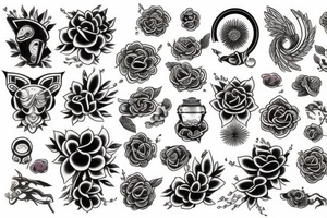 Neo traditional tattoo idea