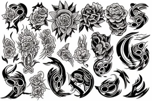 Neo traditional tattoo idea