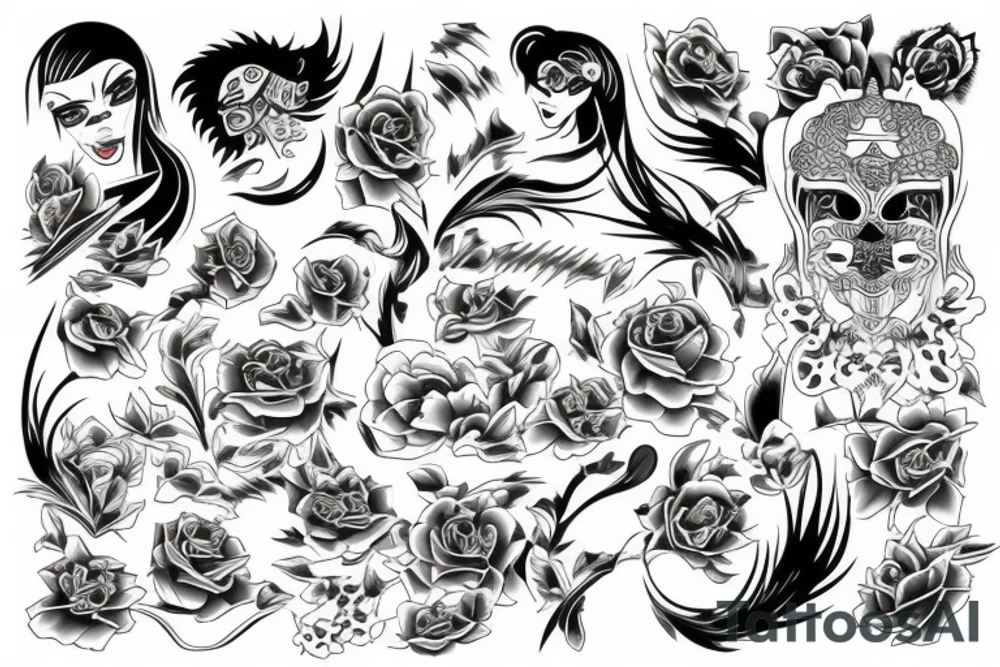 Neo traditional tattoo idea