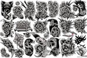 Neo traditional tattoo idea