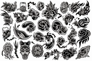 Neo traditional tattoo idea