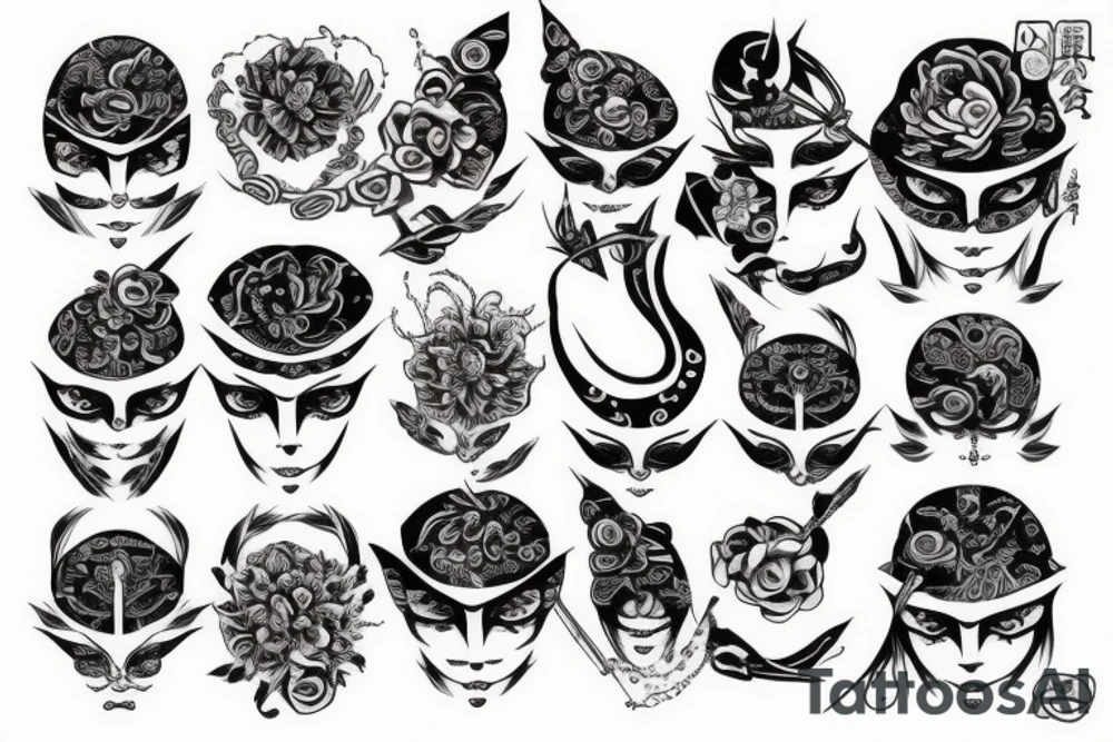 Neo traditional eye tattoo idea