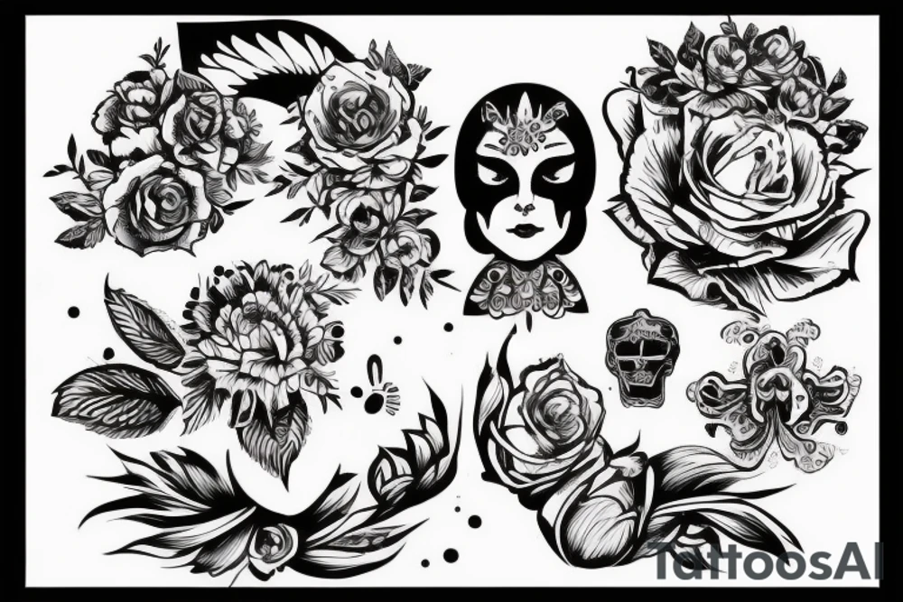 две звезды переходящие в нечто tattoo idea