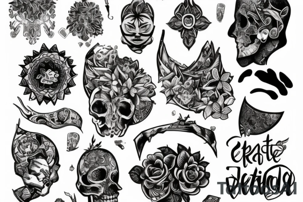 звезда tattoo idea
