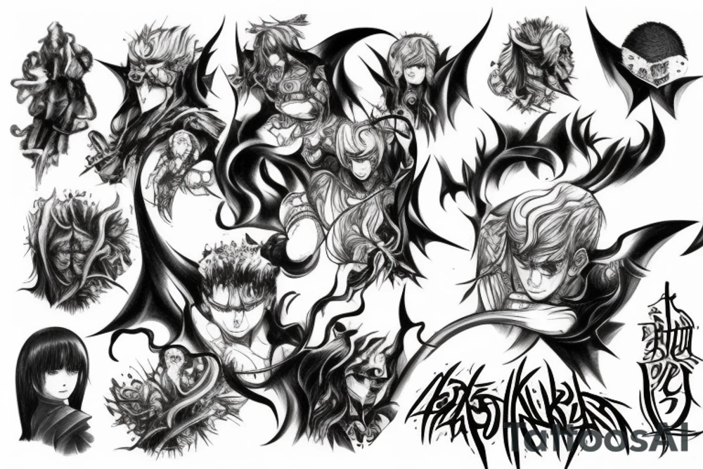 brand of the victim from the anime berserk tattoo idea