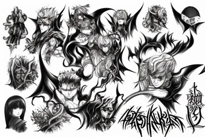 brand of the victim from the anime berserk tattoo idea