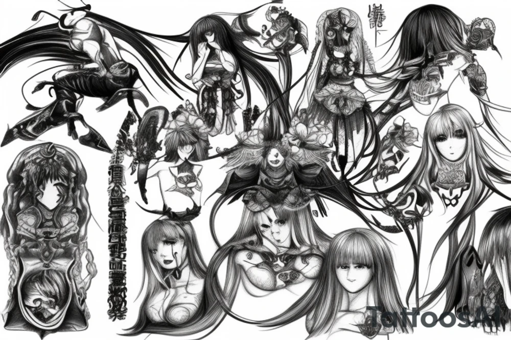 brand of the victim from the anime berserk tattoo idea