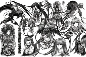 brand of the victim from the anime berserk tattoo idea
