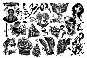 the mark of the victim tattoo idea