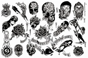 the mark of the victim tattoo idea