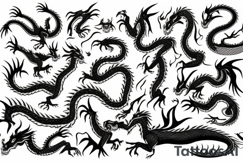 the Dragon tattoo idea