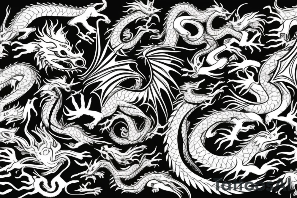 the Dragon tattoo idea