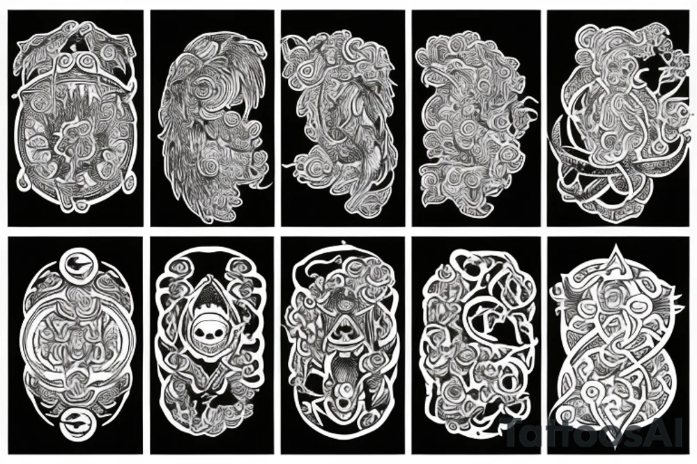9 circles of hell tattoo idea