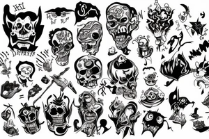 hell tattoo idea