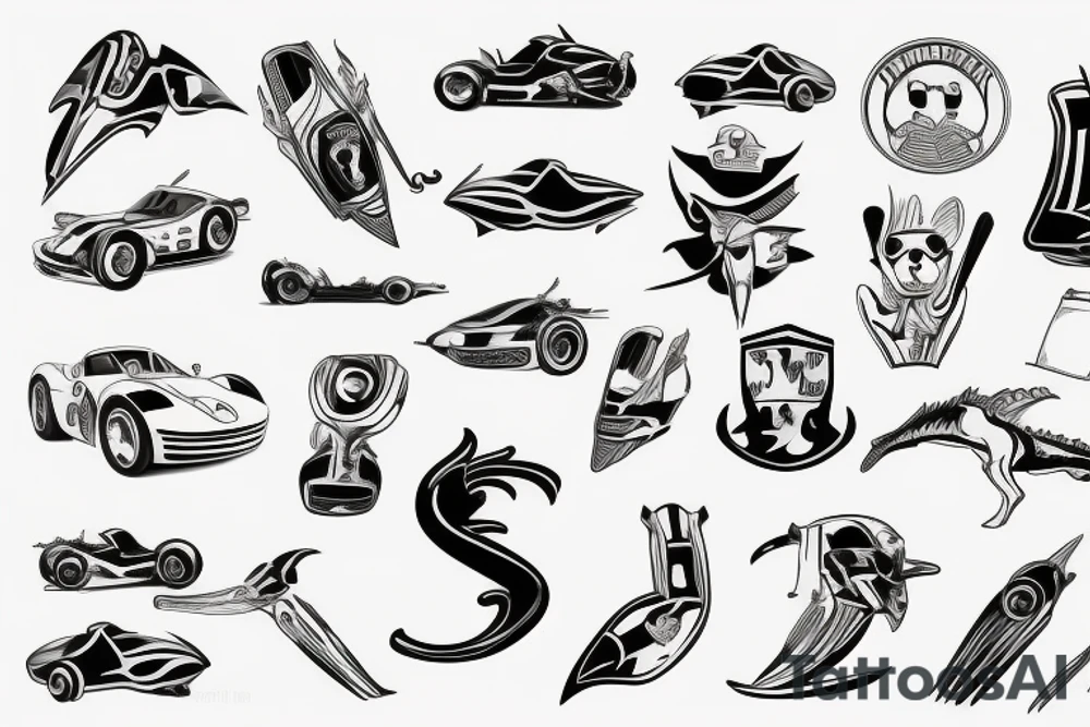ferrari tattoo idea