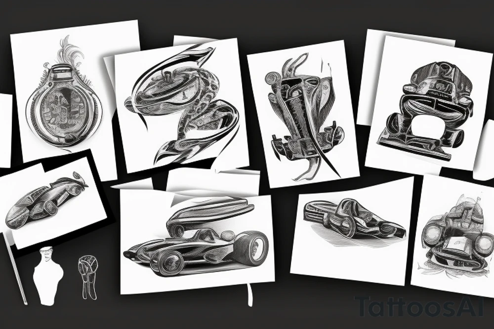 ferrari tattoo idea