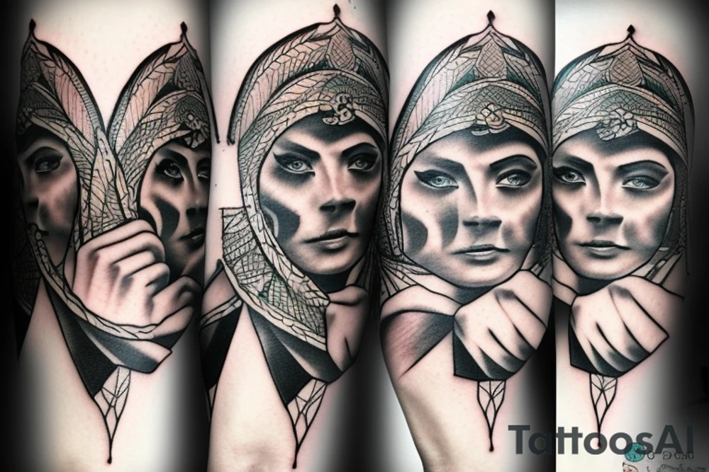 Ukrainian warrior tattoo idea