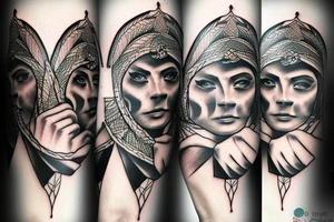 Ukrainian warrior tattoo idea