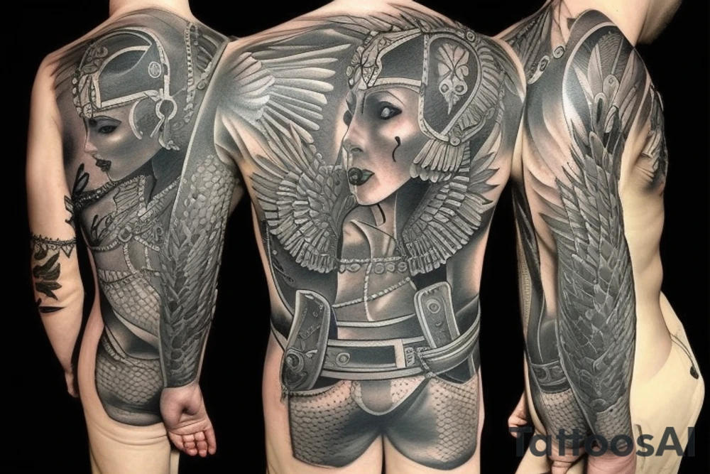Ukrainian warrior tattoo idea