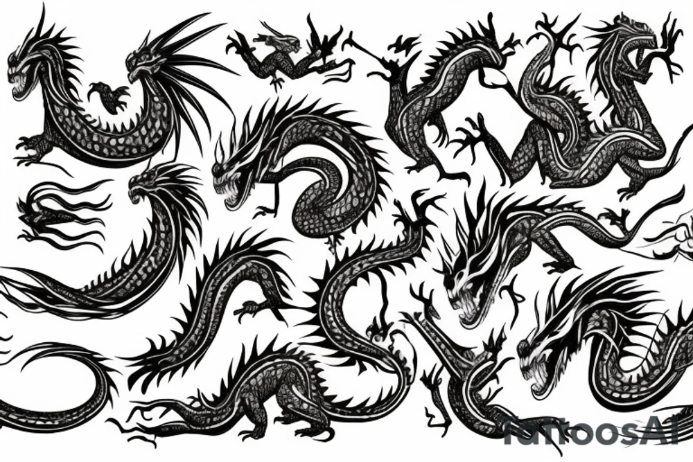 the dragon tattoo idea