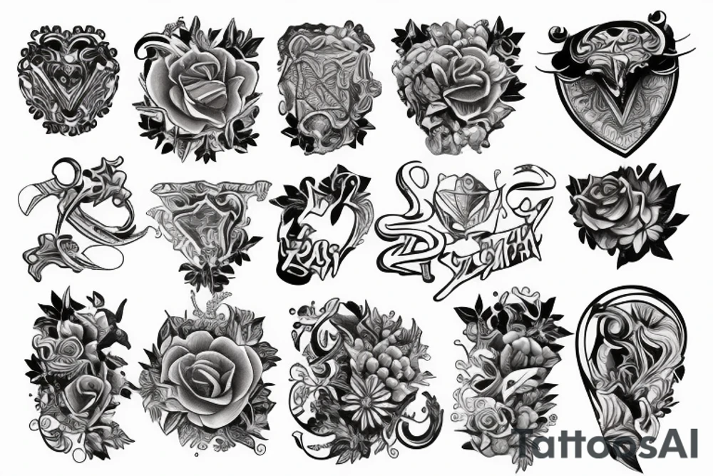 chest tattoo tattoo idea