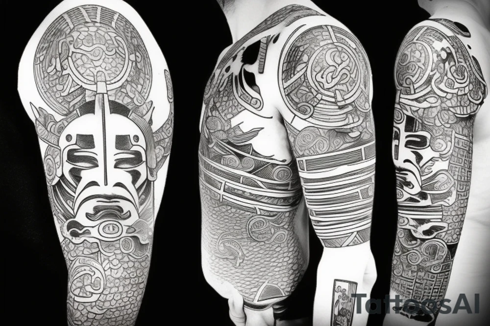 samurai tattoo idea
