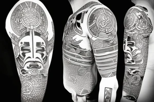 samurai tattoo idea