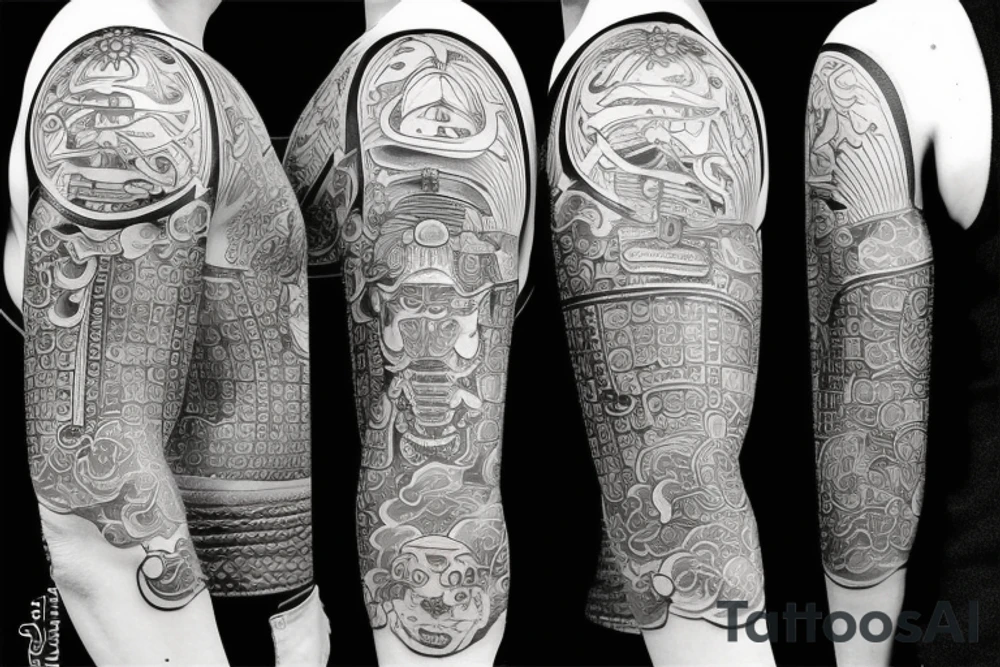 samurai tattoo idea