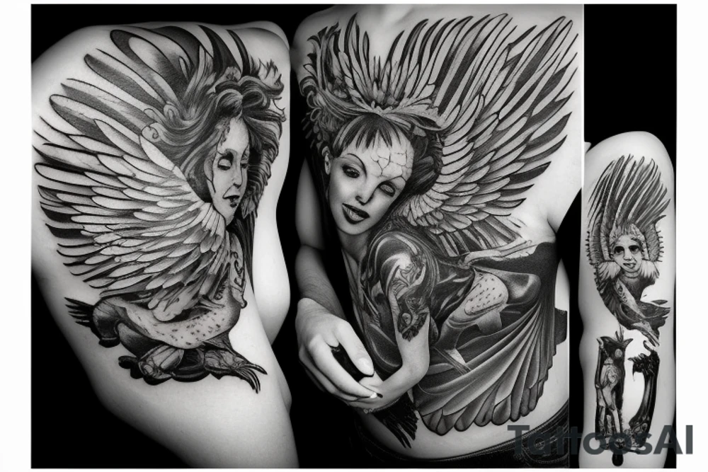 Icarus tattoo idea