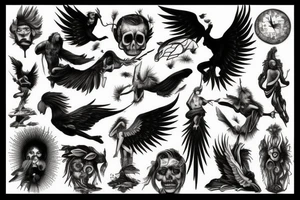 Icarus tattoo idea