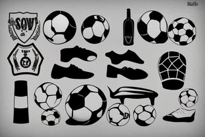 Soccer tattoo idea