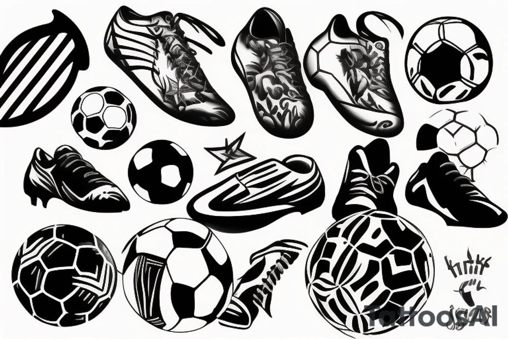 Soccer tattoo idea