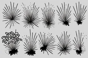 Fireworks tattoo idea