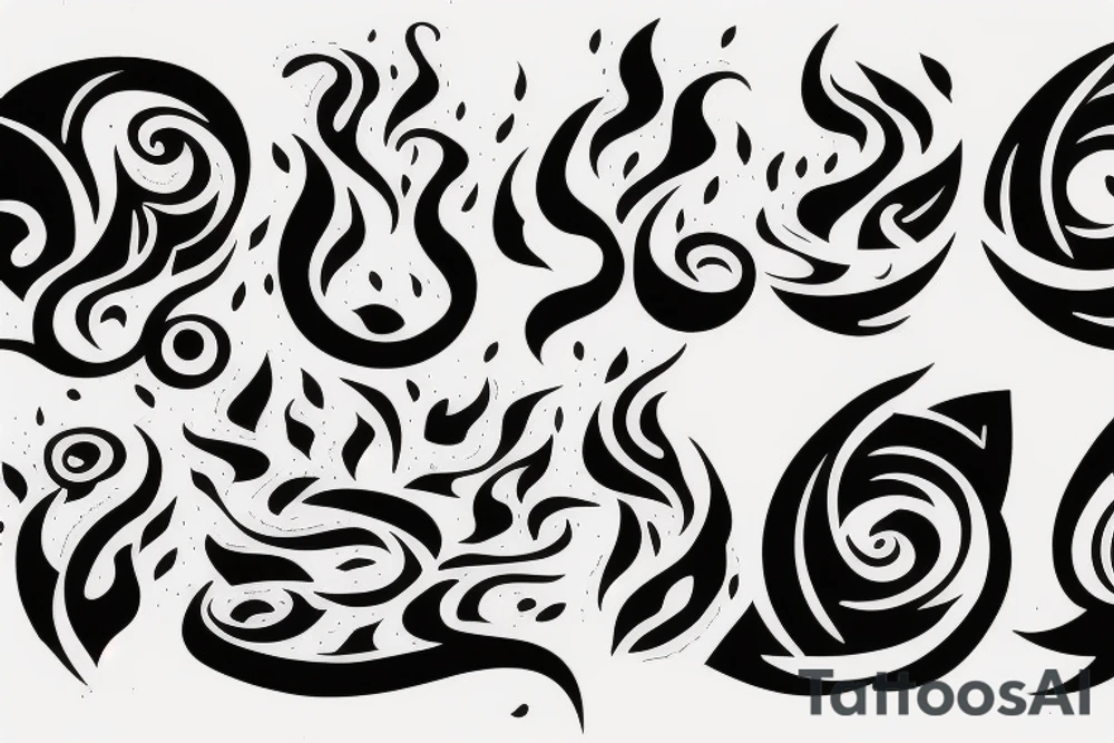 Fire game tattoo idea