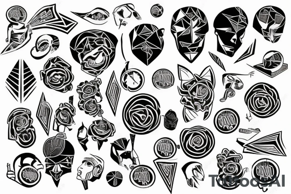 Money tattoo idea