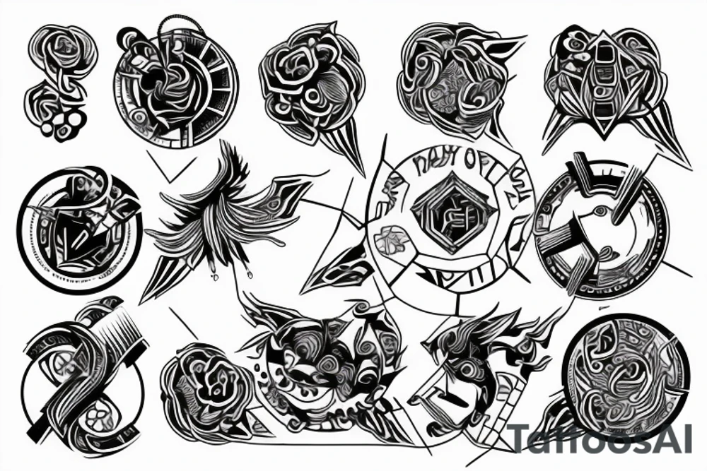 Money tattoo idea