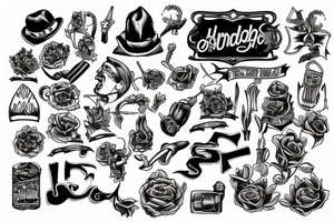 Hard work tattoo idea