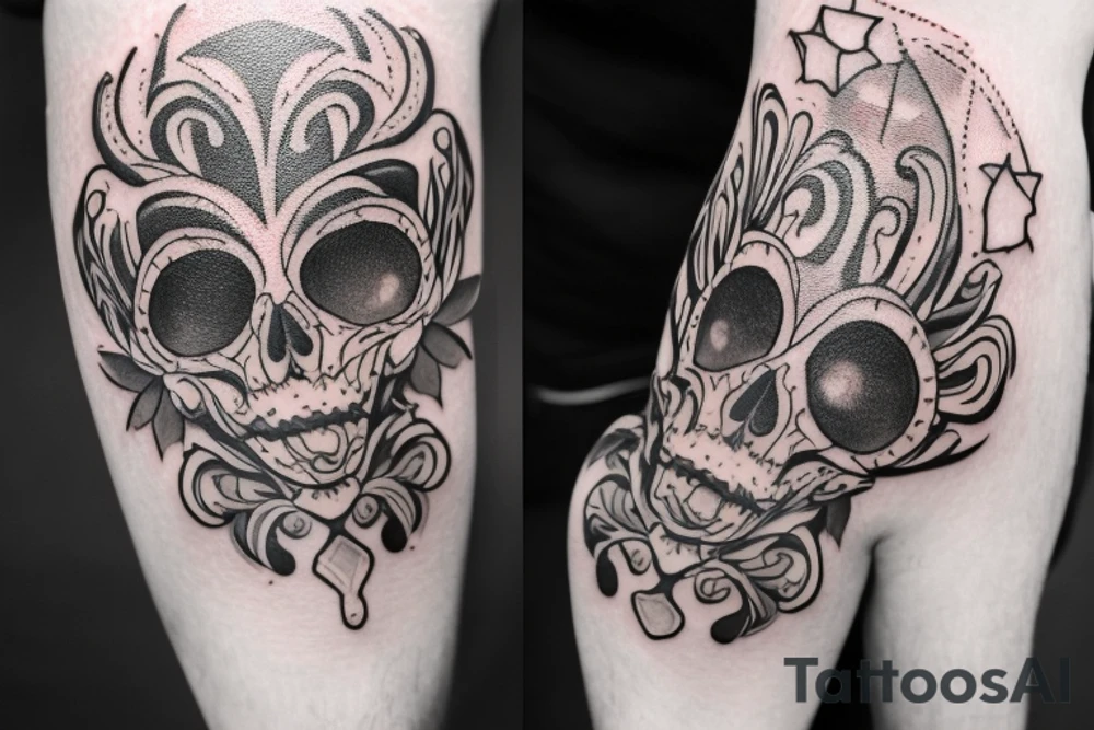 чумной доктор держит в руке фонарь люди молятся на доктора tattoo idea